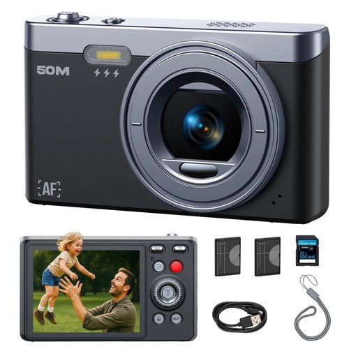 Fotocamera digitale fhd 1080p - fotocamera,