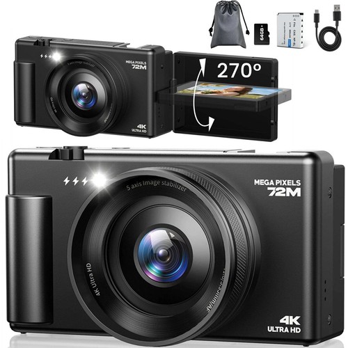 Fotocamera digitale 4k - fotocamera,