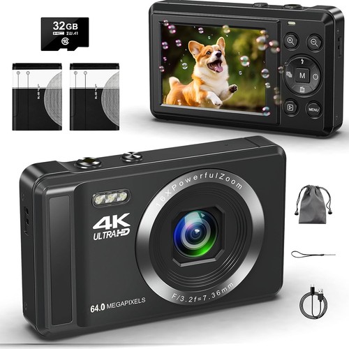 Fotocamera digitale 64mp - fotocamera, 4k