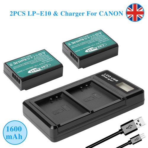 Batteria e10 per canon - lp-e10,