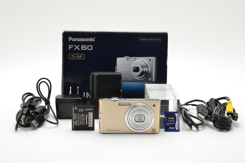 Panasonic lumix dmc fx60 gold - panasonic,